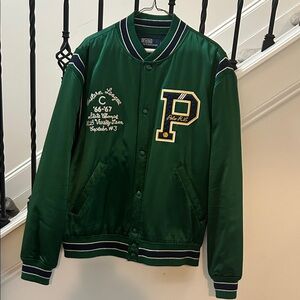 Polo Ralph Lauren Green Varsity Jacket